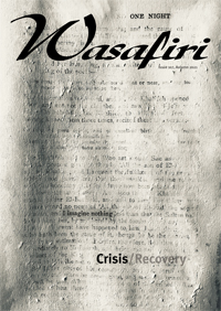 Cover image for Wasafiri, Volume 36, Issue 3, 2021