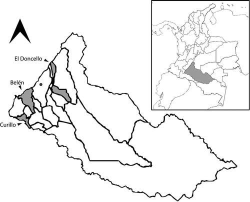 Figure 1. Map of the study area.