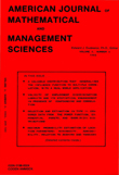 Cover image for American Journal of Mathematical and Management Sciences, Volume 2, Issue 4, 1982