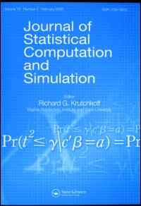 Cover image for Journal of Statistical Computation and Simulation, Volume 15, Issue 2-3, 1982