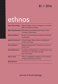 Cover image for Ethnos, Volume 81, Issue 1, 2016
