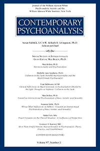 Cover image for Contemporary Psychoanalysis, Volume 57, Issue 2, 2021