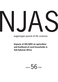 Cover image for NJAS: Impact in Agricultural and Life Sciences, Volume 56, Issue 3, 2008
