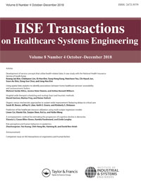 Cover image for IISE Transactions on Healthcare Systems Engineering, Volume 8, Issue 4, 2018