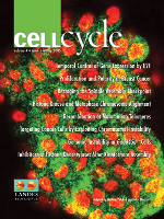Cover image for Cell Cycle, Volume 4, Issue 5, 2005