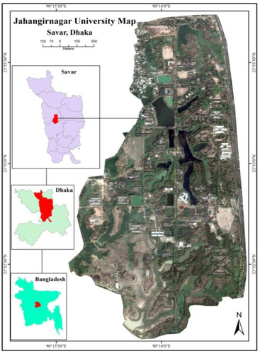 Figure 1 Study location (ie, Savar Upazila, Dhaka, Bangladesh).Citation35