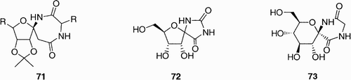 Figure 10: Spironucleosides.