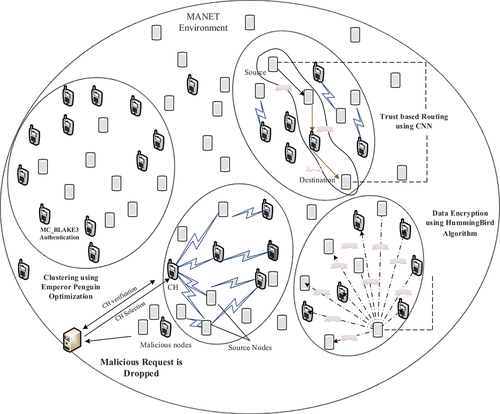 Figure 1. Proposed network model.