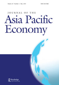Cover image for Journal of the Asia Pacific Economy, Volume 24, Issue 2, 2019