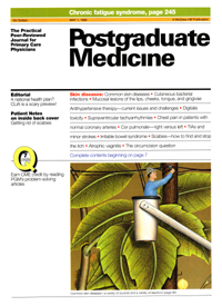 Cover image for Postgraduate Medicine, Volume 91, Issue 6, 1992