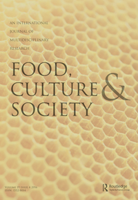 Cover image for Food, Culture & Society, Volume 19, Issue 4, 2016
