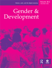 Cover image for Gender & Development, Volume 30, Issue 3, 2022