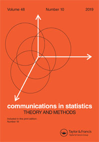 Cover image for Communications in Statistics - Theory and Methods, Volume 48, Issue 10, 2019