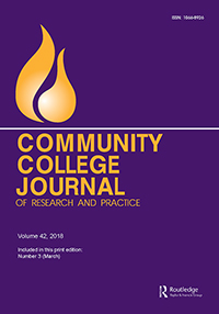 Cover image for Community College Journal of Research and Practice, Volume 42, Issue 3, 2018