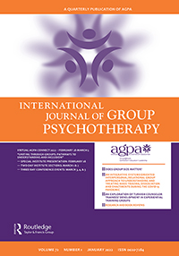 Cover image for International Journal of Group Psychotherapy, Volume 72, Issue 1, 2022