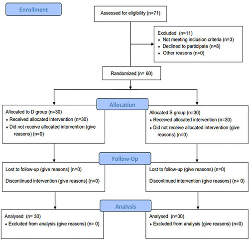 Figure 1 Flow diagram of the study.