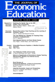 Cover image for The Journal of Economic Education, Volume 26, Issue 1, 1995