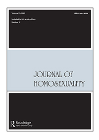 Cover image for Journal of Homosexuality, Volume 70, Issue 5, 2023