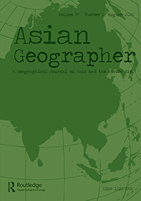 Cover image for Asian Geographer, Volume 37, Issue 2, 2020