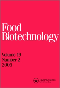 Cover image for Food Biotechnology, Volume 4, Issue 1, 1990