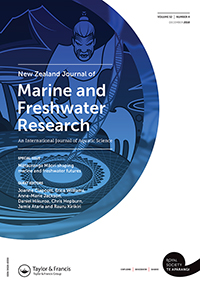 Cover image for New Zealand Journal of Marine and Freshwater Research, Volume 52, Issue 4, 2018