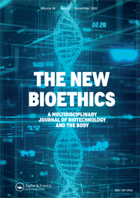 Cover image for The New Bioethics, Volume 28, Issue 4, 2022