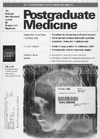 Cover image for Postgraduate Medicine, Volume 118, Issue 6, 2005