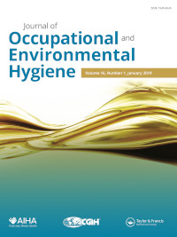 Cover image for Journal of Occupational and Environmental Hygiene, Volume 16, Issue 1, 2019