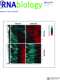 Cover image for RNA Biology, Volume 12, Issue 7, 2015