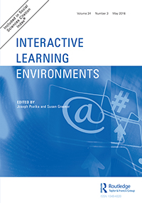 Cover image for Interactive Learning Environments, Volume 24, Issue 3, 2016