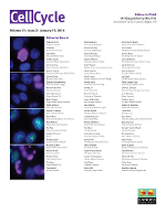 Cover image for Cell Cycle, Volume 13, Issue 2, 2014