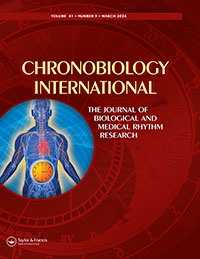 Cover image for Chronobiology International, Volume 41, Issue 3, 2024