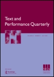 Cover image for Text and Performance Quarterly, Volume 24, Issue 3-4, 2004