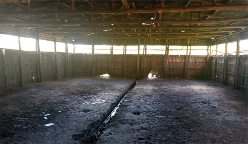 Figure 7. Existing abattoir inside the fence.