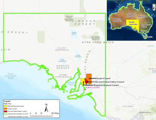 Figure 1. Study area map.