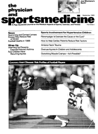 Cover image for The Physician and Sportsmedicine, Volume 17, Issue 9, 1989