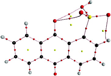 Figure 4. Molecular structure of α-AQS.