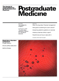 Cover image for Postgraduate Medicine, Volume 73, Issue 6, 1983