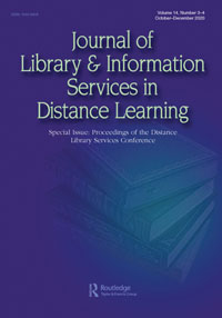 Cover image for Journal of Library & Information Services in Distance Learning, Volume 14, Issue 3-4, 2020