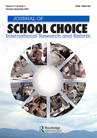 Cover image for Journal of School Choice, Volume 17, Issue 4, 2023
