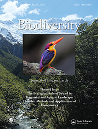 Cover image for Biodiversity, Volume 21, Issue 1, 2020