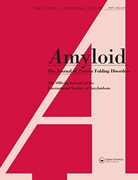 Cover image for Amyloid, Volume 29, Issue 1, 2022
