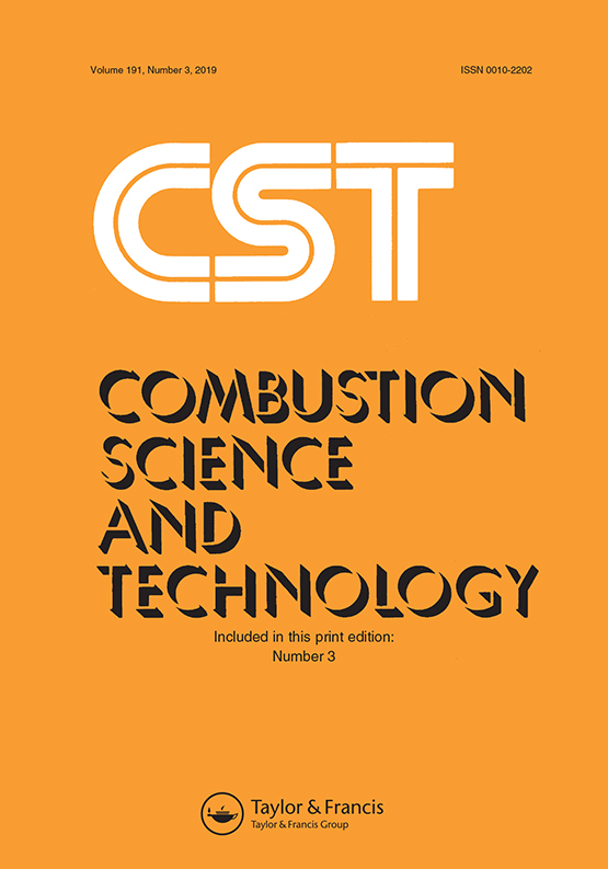 Cover image for Combustion Science and Technology, Volume 191, Issue 3, 2019