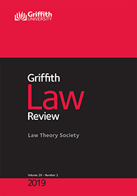 Cover image for Griffith Law Review, Volume 28, Issue 2, 2019