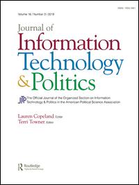 Cover image for Journal of Information Technology & Politics, Volume 17, Issue 2, 2020