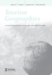 Cover image for Tourism Geographies, Volume 19, Issue 5, 2017