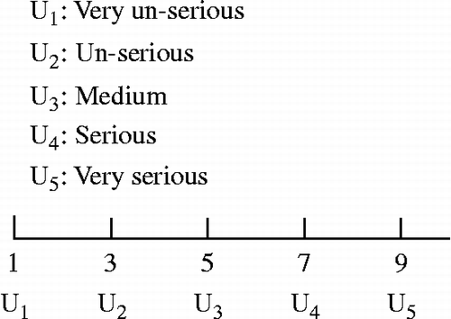 Figure 5 Linguistic variables.