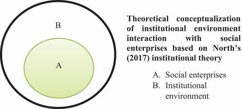 Plate 1. Social enterprises within the institutional environment.