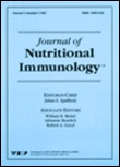 Cover image for Journal of Nutritional Immunology, Volume 3, Issue 4, 1996