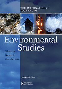 Cover image for International Journal of Environmental Studies, Volume 79, Issue 6, 2022